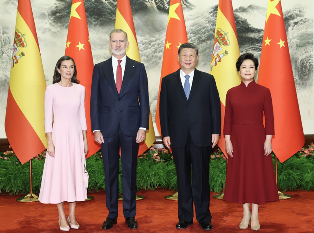 习近平会见西班牙国王费利佩六世