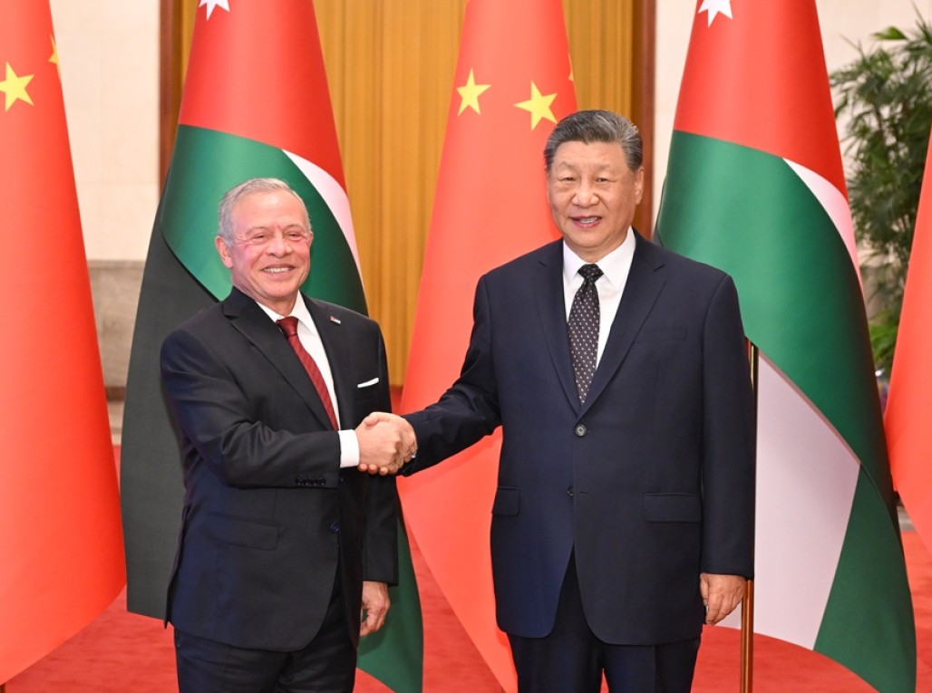 习近平同约旦国王阿卜杜拉二世会谈